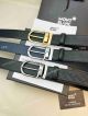 Luxury Copy Mont Blanc Reversible Belt Gold Horseshoe Buckle 35mm (4)_th.jpg